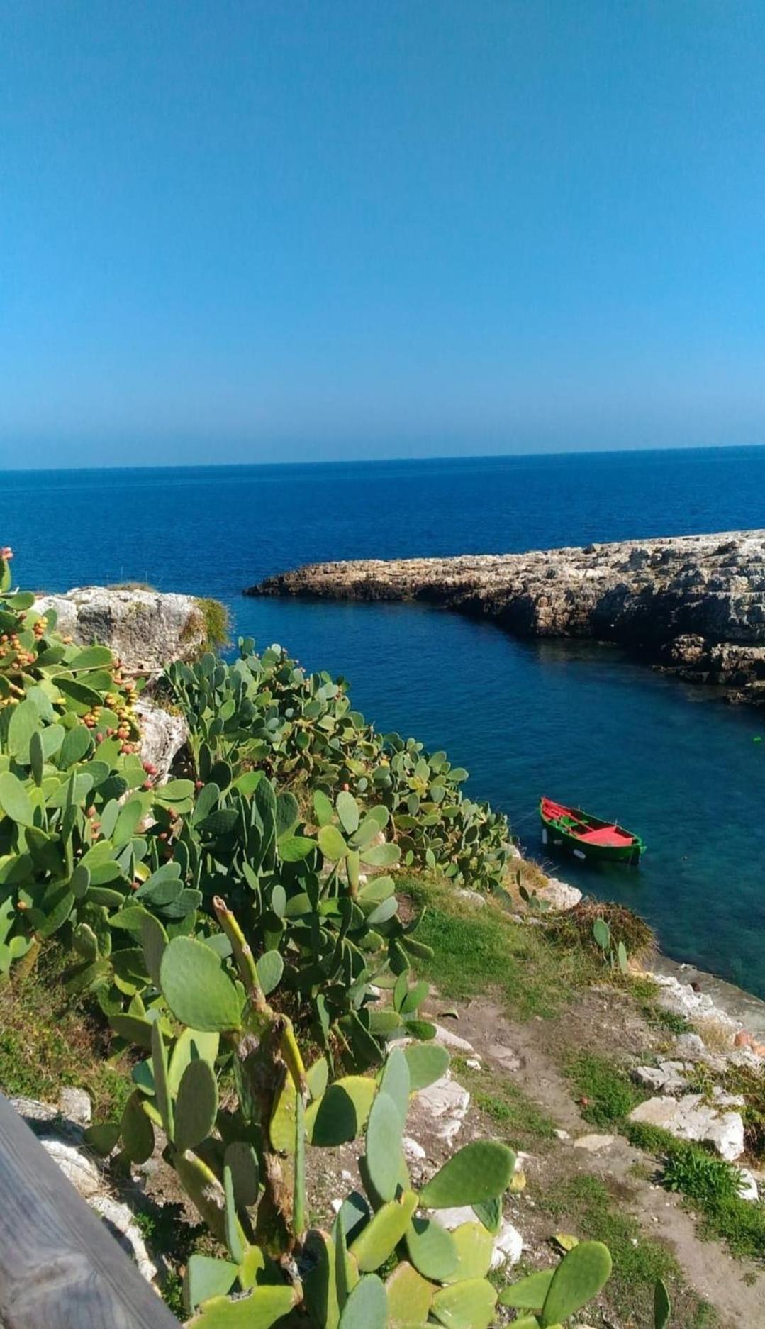 Sea Wind Stanza Con Garage E Ascensore Polignano a Mare Bagian luar foto